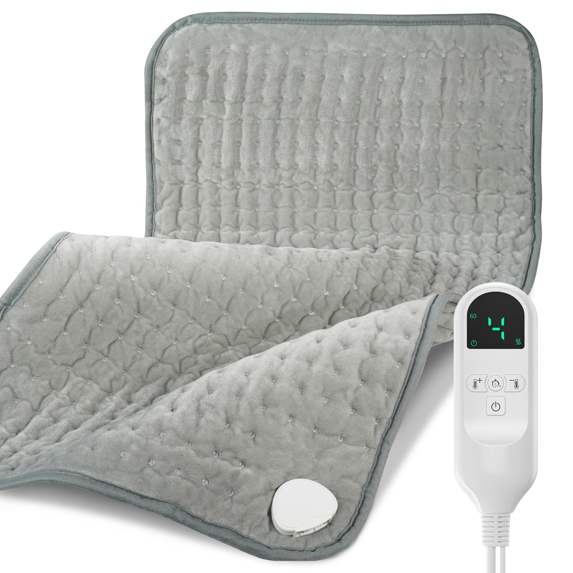 Purella coussin chauffant XXL couvrant dos et épaules pour un confort global.