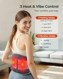 Purella massage à vibrations, 3 modes pour une détente ciblée et réconfortante.