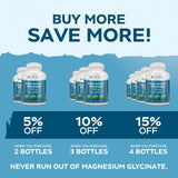 Purely Holistic Magnésium Glycinate 400 mg, utilisation nocturne – détente possible