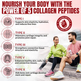 Eau glacée enrichie de Purely Optimal Collagen Poudre hydratante