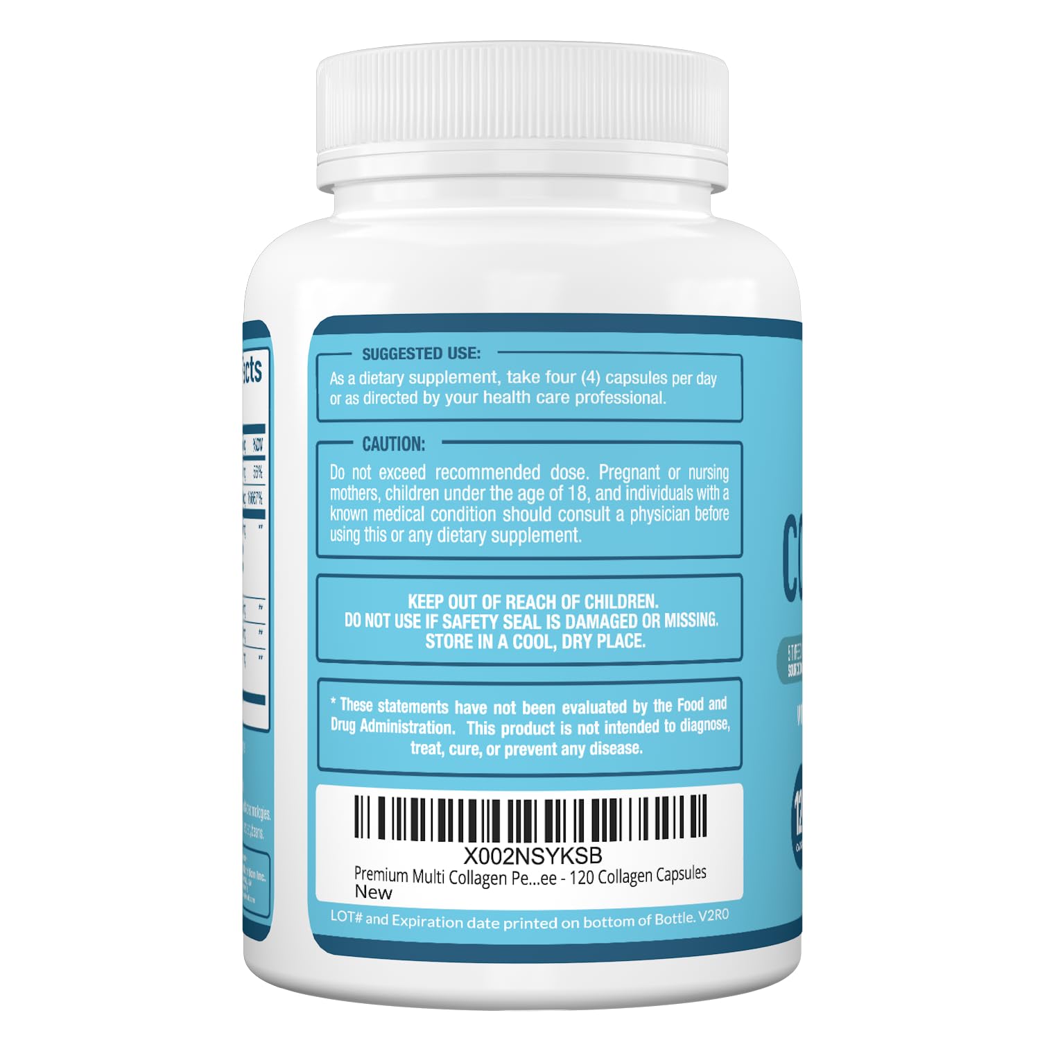 Purely Optimal Collagène Multi - Absorption Amelioree: meilleure assimilation des nutriments.