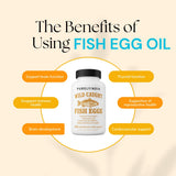 Purelyindia étiquette produit œufs poisson sauvage, transparence et certification MSC.