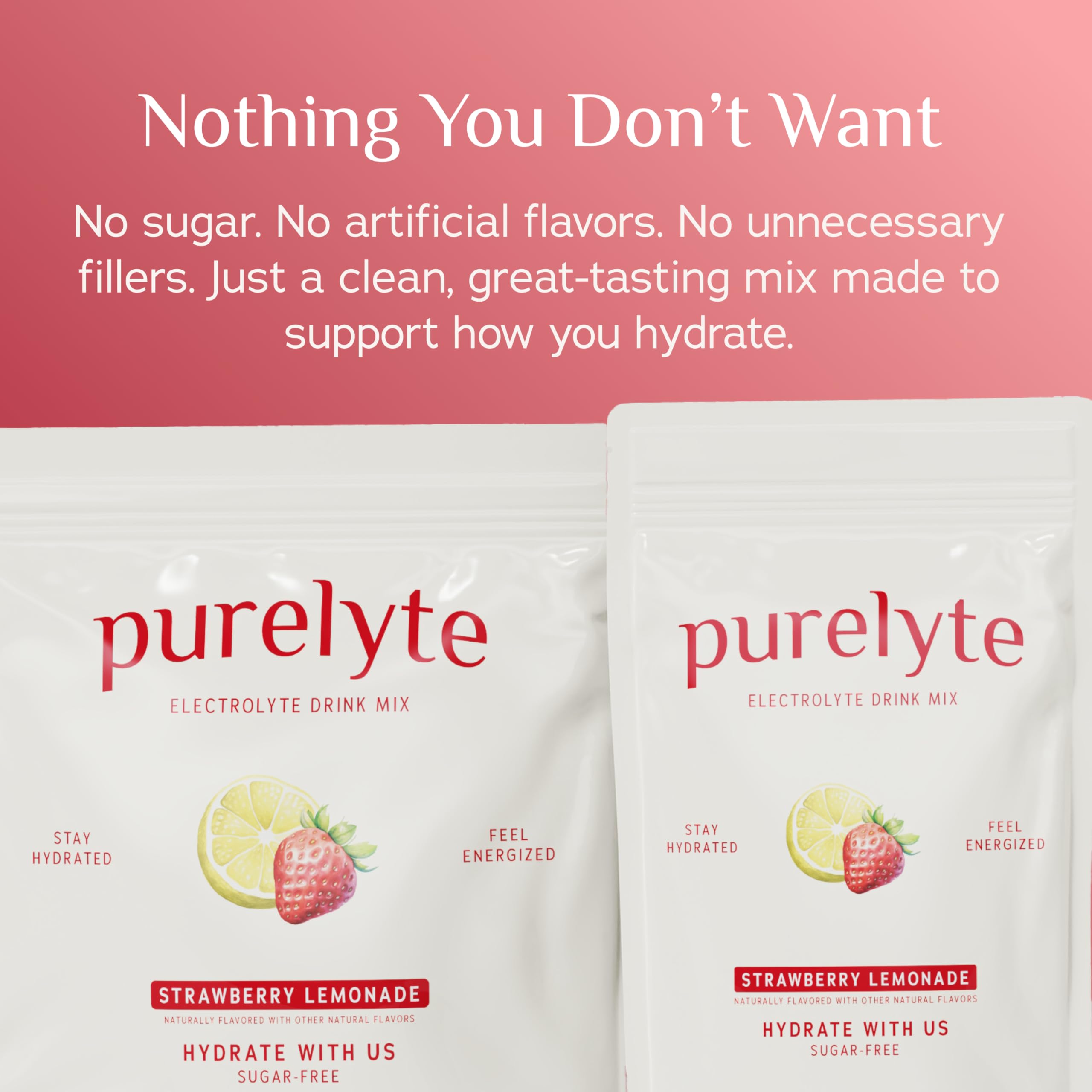 Préparation Purelyte en déplacement, hydratation rapide et efficace.
