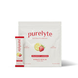 Stick Purelyte ouvert prêt à emporter pour une hydratation rapide.