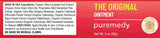 Puremedy, application de la pommade sur la peau pour apaiser les irritations mineures.
