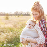 Puremedy Bebe texture crème nourrissante, texture lisse pour le confort quotidien.
