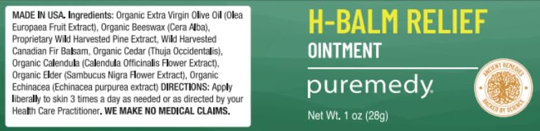 Puremedy H-Balm application-quotidienne: utilisation facile au quotidien