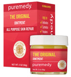 Puremedy Pommade originale dans une bouteille 2oz prête pour les soins cutanés.