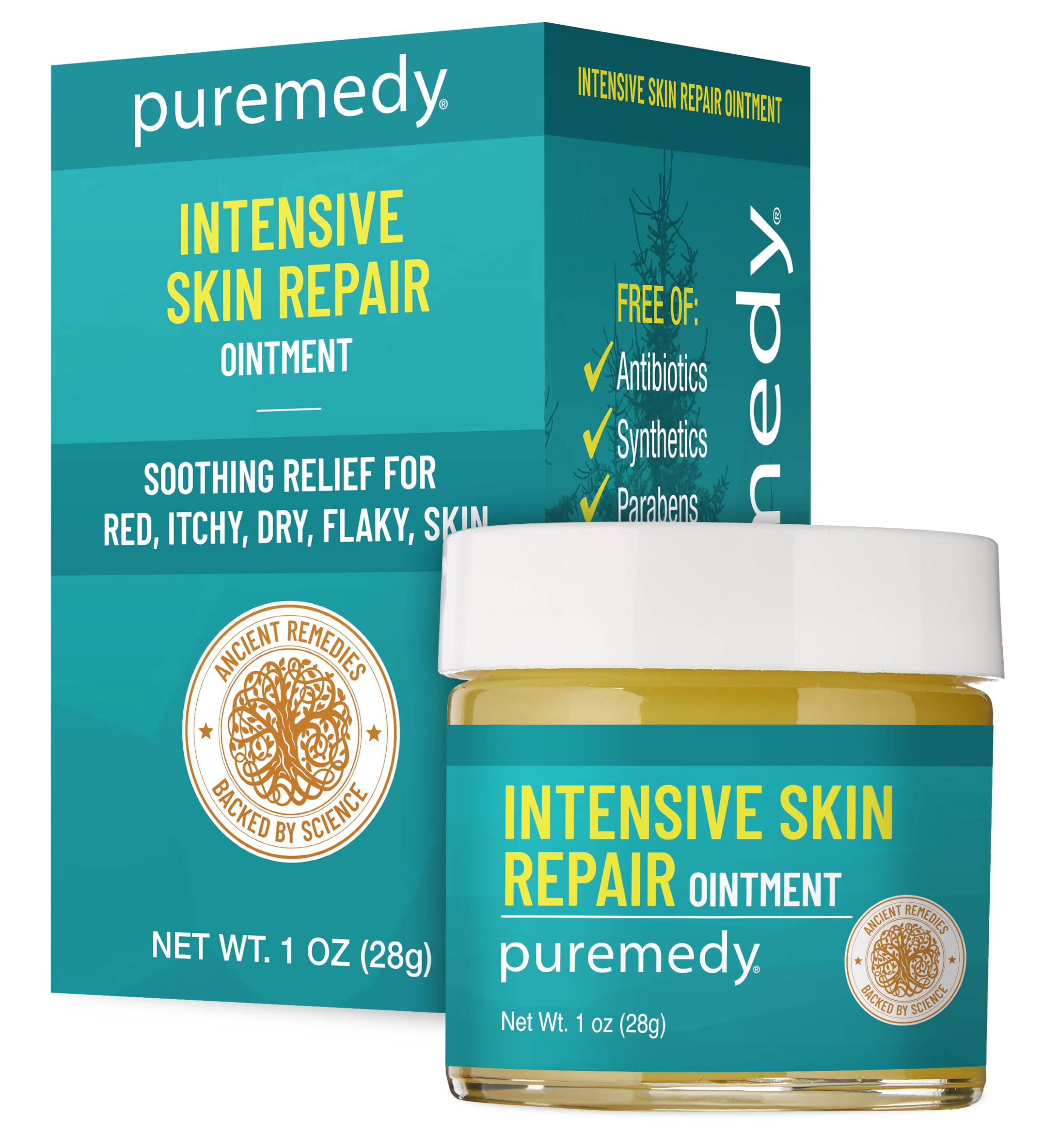 Puremedy pot soin eczéma, texture apaisante pour peau irritée