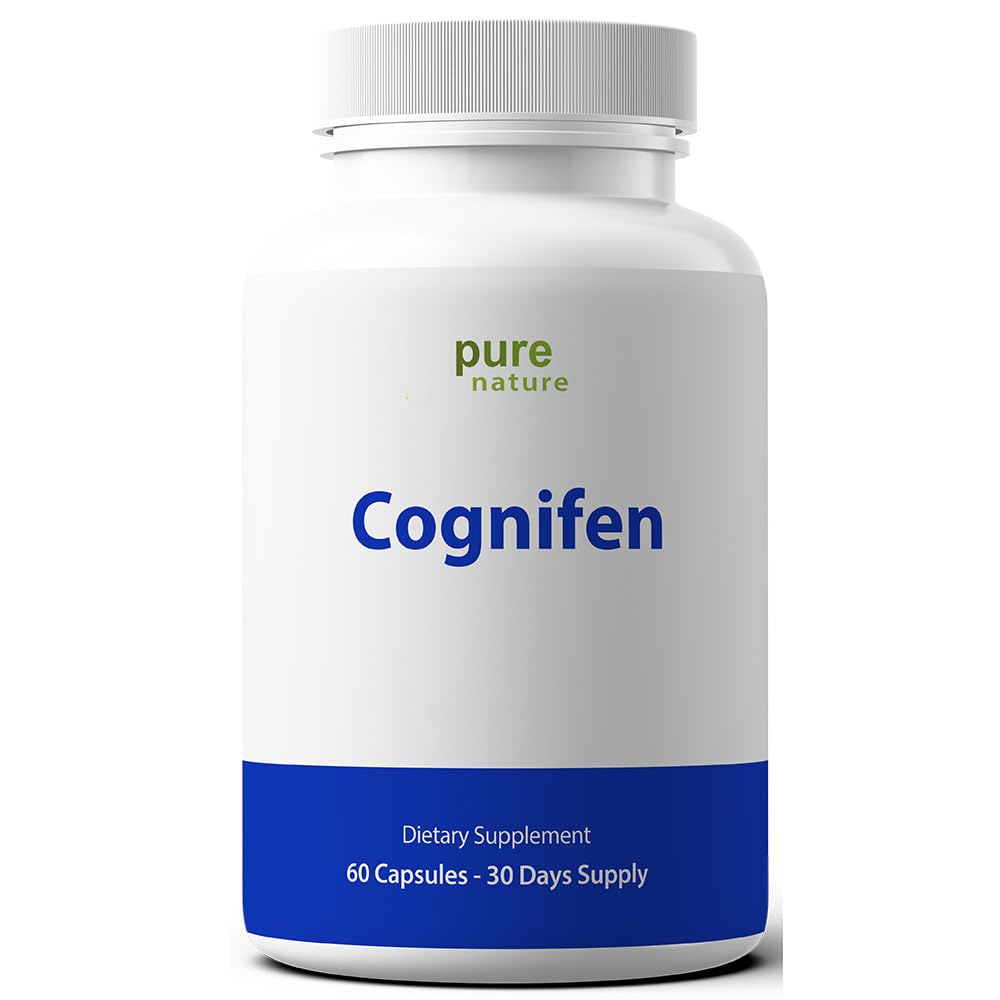 PureNature Plus Cognifen, bouteille: soutien potentiel de la mémoire et de la concentration.