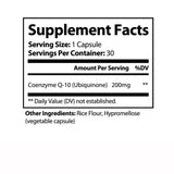 Capsules PureNature Plus CoQ10 200 mg – format pratique, intégration facile à la routine.