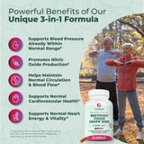 PurePremium Betterave-CoQ10-capsules: gros plan sur les capsules riches en énergie.