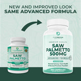 PurePremium Saw Palmetto extrait poudre 500mg: extrait puissant et absorbable.