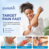 PURESKIN DMSO Crème — Aloe Vera pour apaiser la peau et le confort cutané.