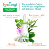 Puressentiel eau de mer hypertonique – solution nasale naturelle pour dégager les voies.
