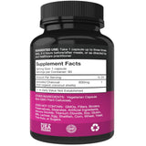 Capsules Purest Vantage Charbon actif 600 mg, idéal après les repas.