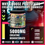 Gommes PURESTVITS près de l'etiquette, faciles à prendre.