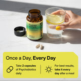 PUREWELL SCIENCES Psychobiotics, utilisation quotidienne facilité par une capsule unique.