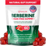 Purify Life gommes Berberine sans sucre, bouteille prête à l'emploi, routine quotidienne