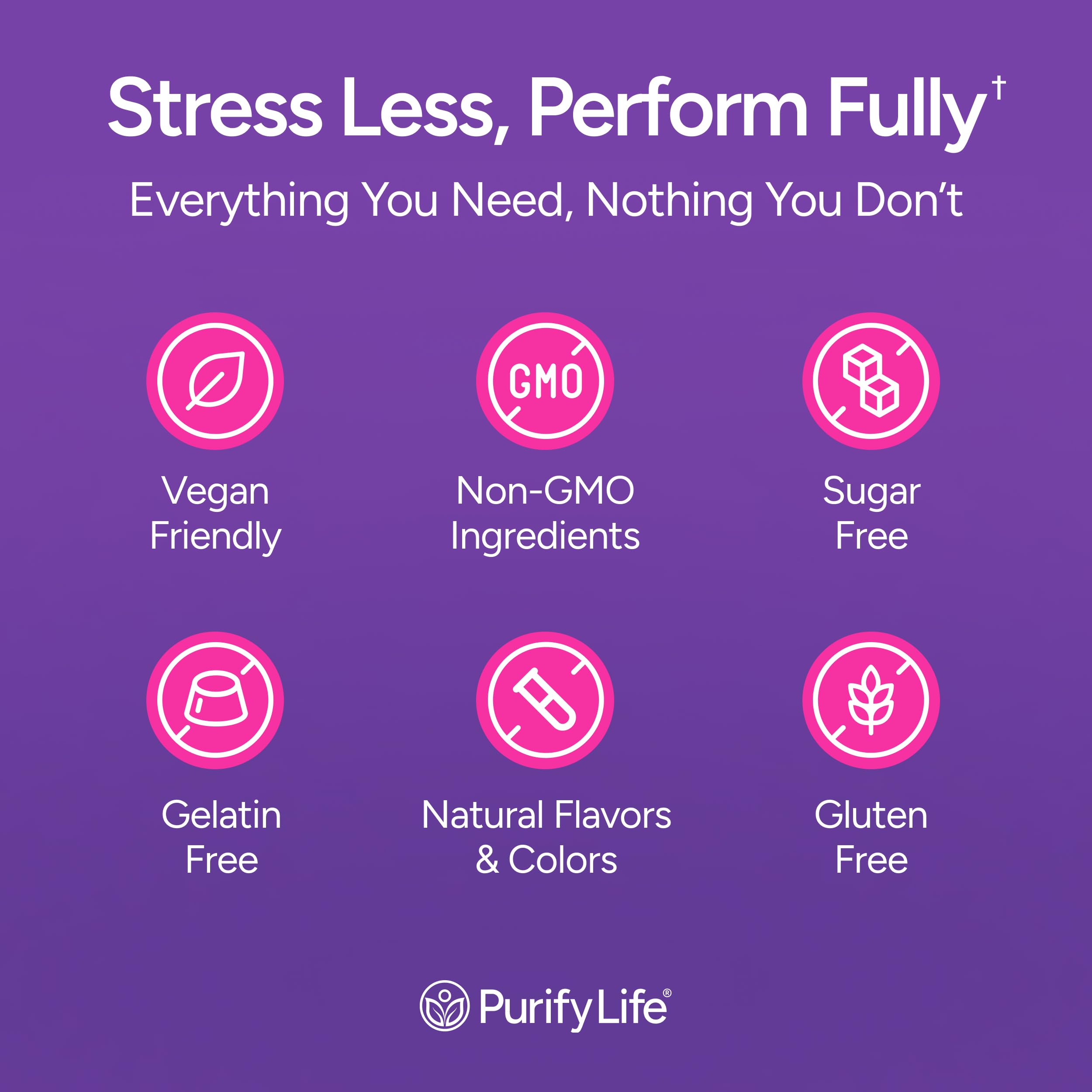Purify Life Sans Sucre - sans sucre: plaisir sans calories et contrôle glycémique.