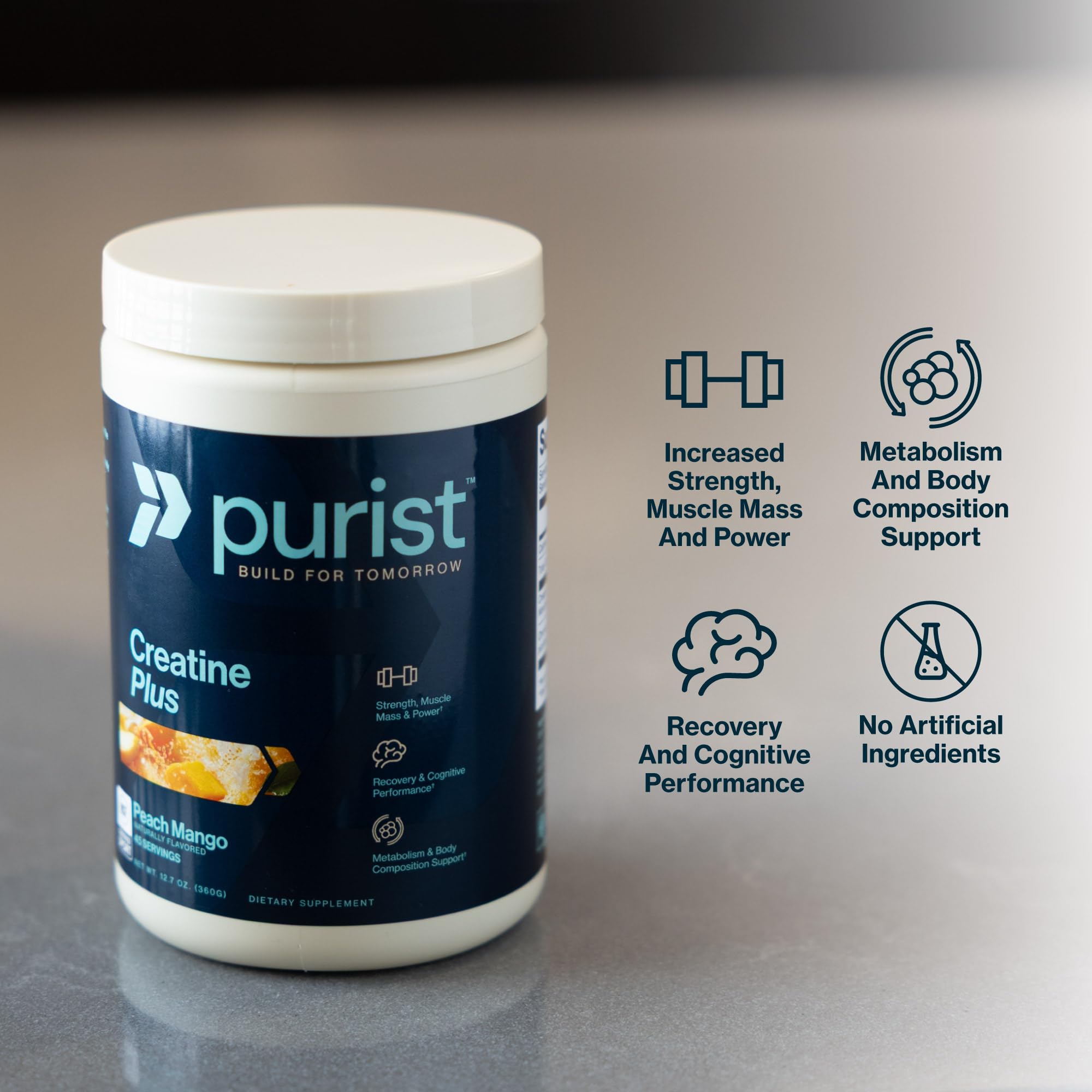 PURIST : logo NSF Sport, symbole de contrôle qualité et sécurité.