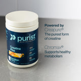 PURIST : absence de sucre, douceur naturelle grâce à la stévia.