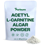 Purisure Acétyl L-Carnitine Poudre 250 g: énergie durable et clarté mentale.