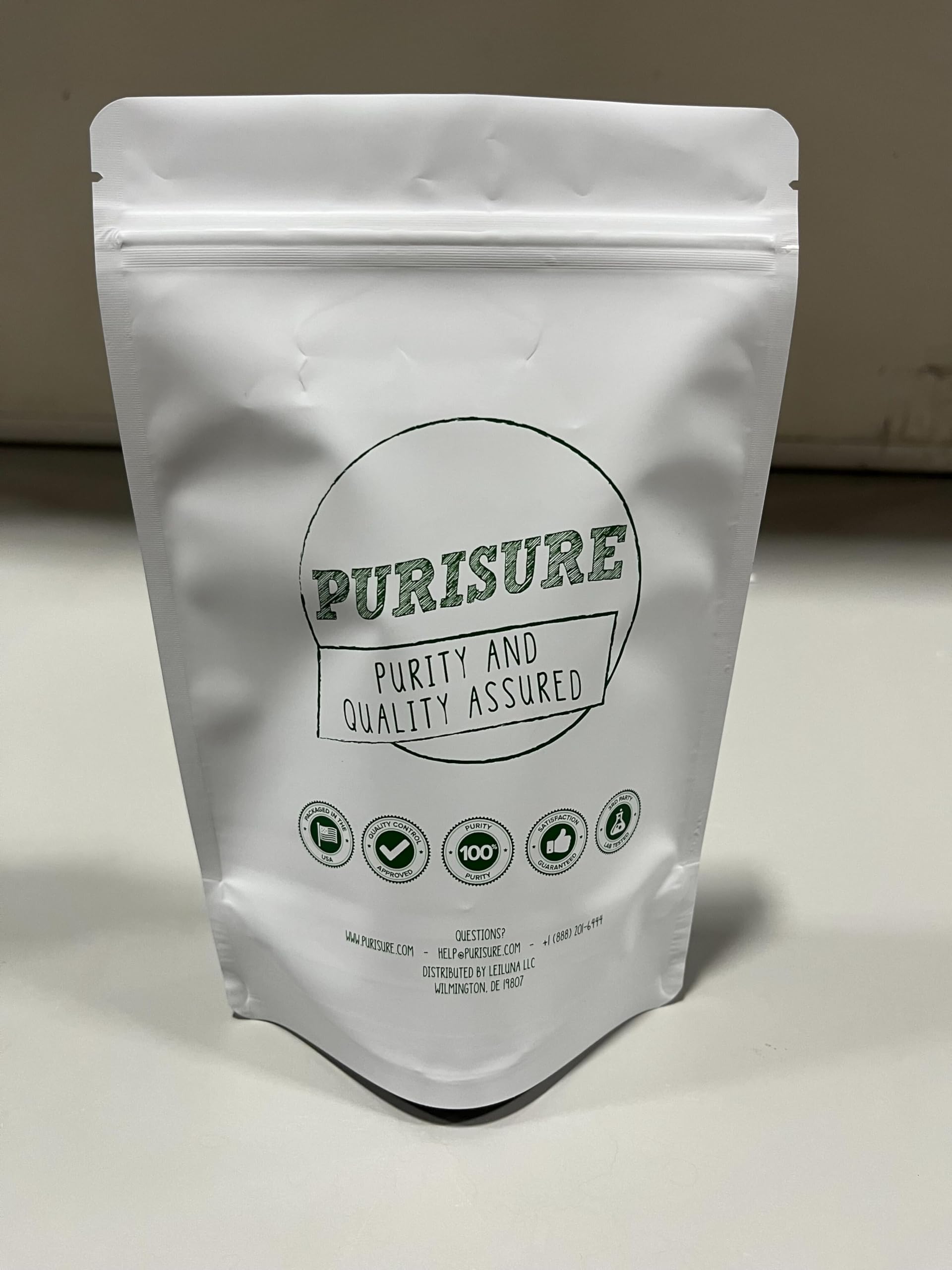 Purisure Magnésium Bisglycinate, préparation neutre, idéale pour des routines de bien-être.