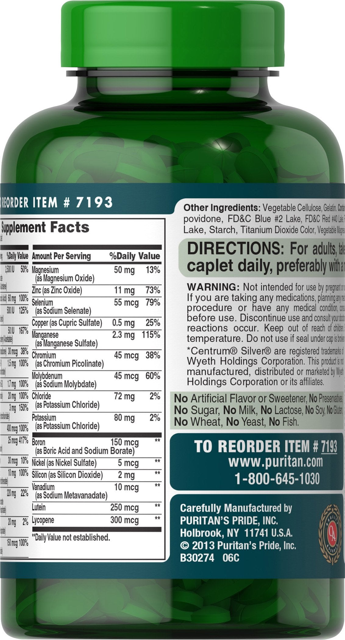 Puritan's Pride ABC Plus gelules – vue rapprochée des gélules, usage quotidien potentiel.