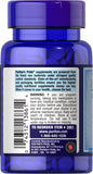 Puritan's Pride B12 pastilles sublinguales, etiquette-bouteille, utilisation quotidienne facilitée.