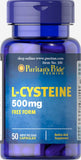 Puritan's Pride L-Cystéine 500 mg, capsules, soutien potentiel des fonctions corporelles