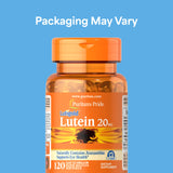 Puritan's Pride Lutigold Lutein - gélules faciles à avaler.