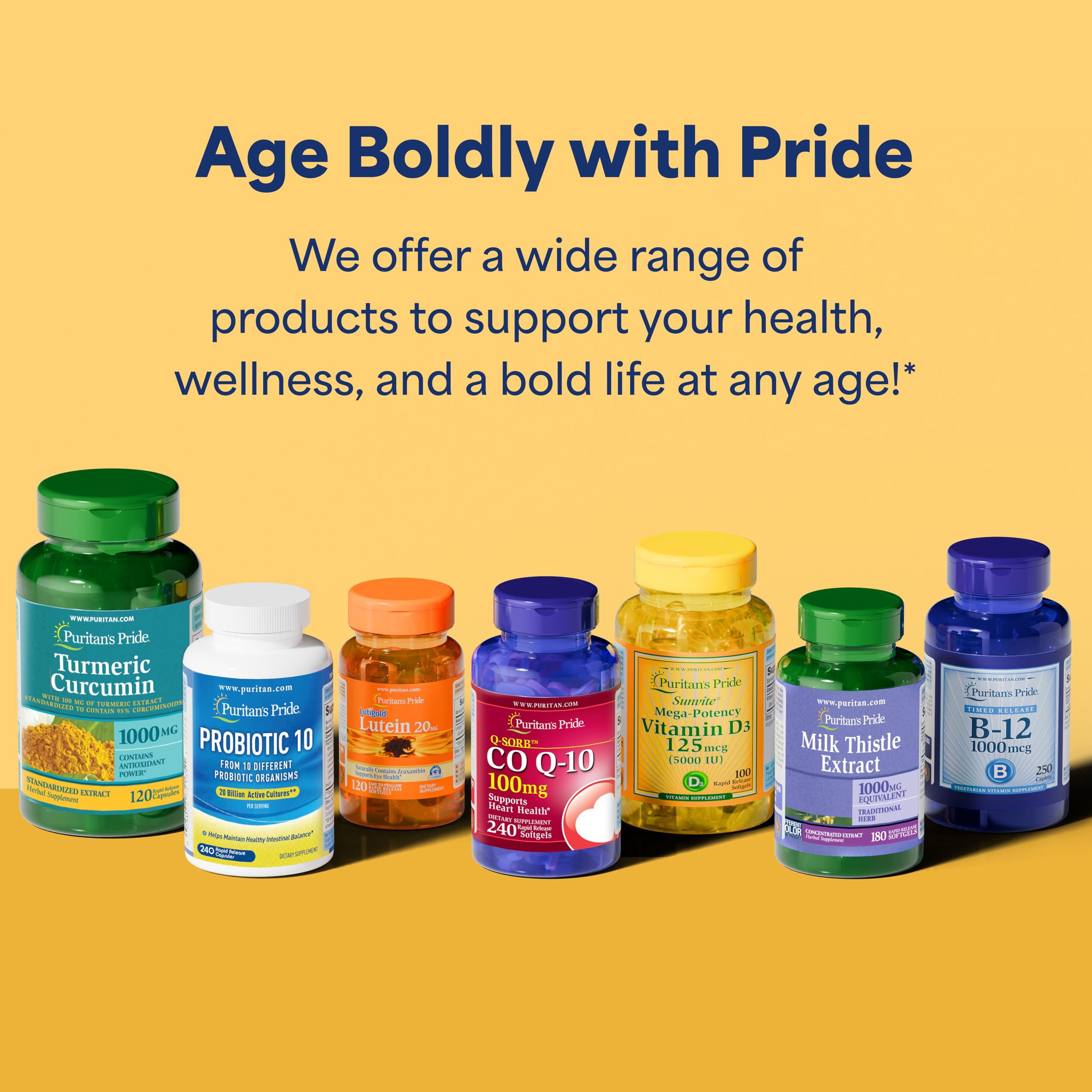 Puritan's Pride Lutigold Lutein - peau saine grâce à l'antioxydant.