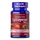 Puritan's Pride Lycopène 10 mg, bouteille – intégration quotidienne possible pour le bien-être.