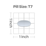 Puritan's Pride Magnésium 250 mg caplets, mode d'emploi illustré pour dosage pratique.