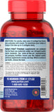 Purification de Puritan's Pride Omega-3 sans mercure pour plus de pureté.