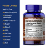 Puritan's Pride pack 100 softgels – flacon pratique pour trois mois.