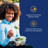 Puritan's Pride Probiotic 10 – etiquette affichant vitamine D et avantages intestinaux possibles