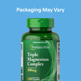 Puritan's Pride Triple Magnesium forme Aspartate, aide potentielle à la fonction nerveuse