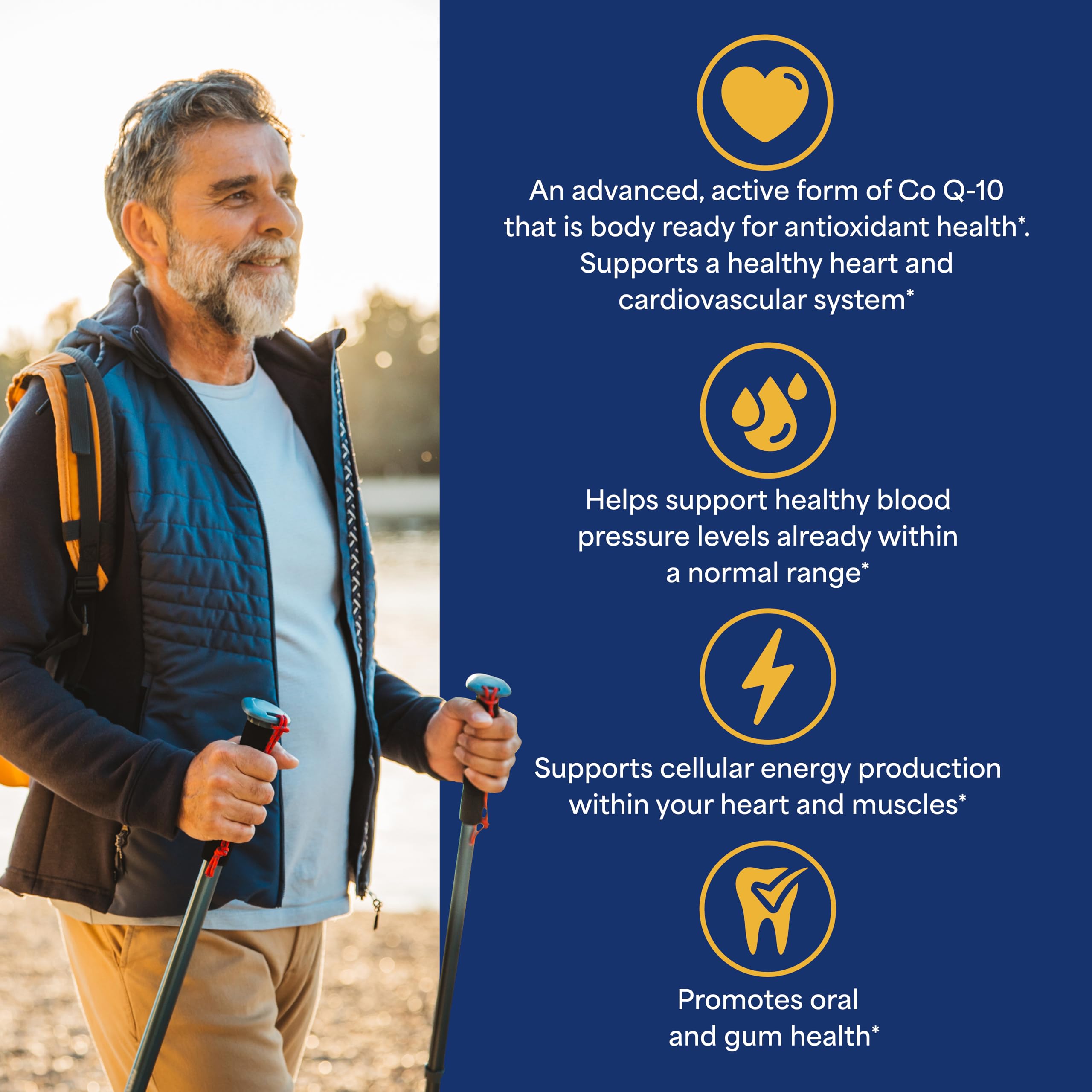 Puritan's Pride ubiquinol CoQ10 énergie cellulaire renforcée