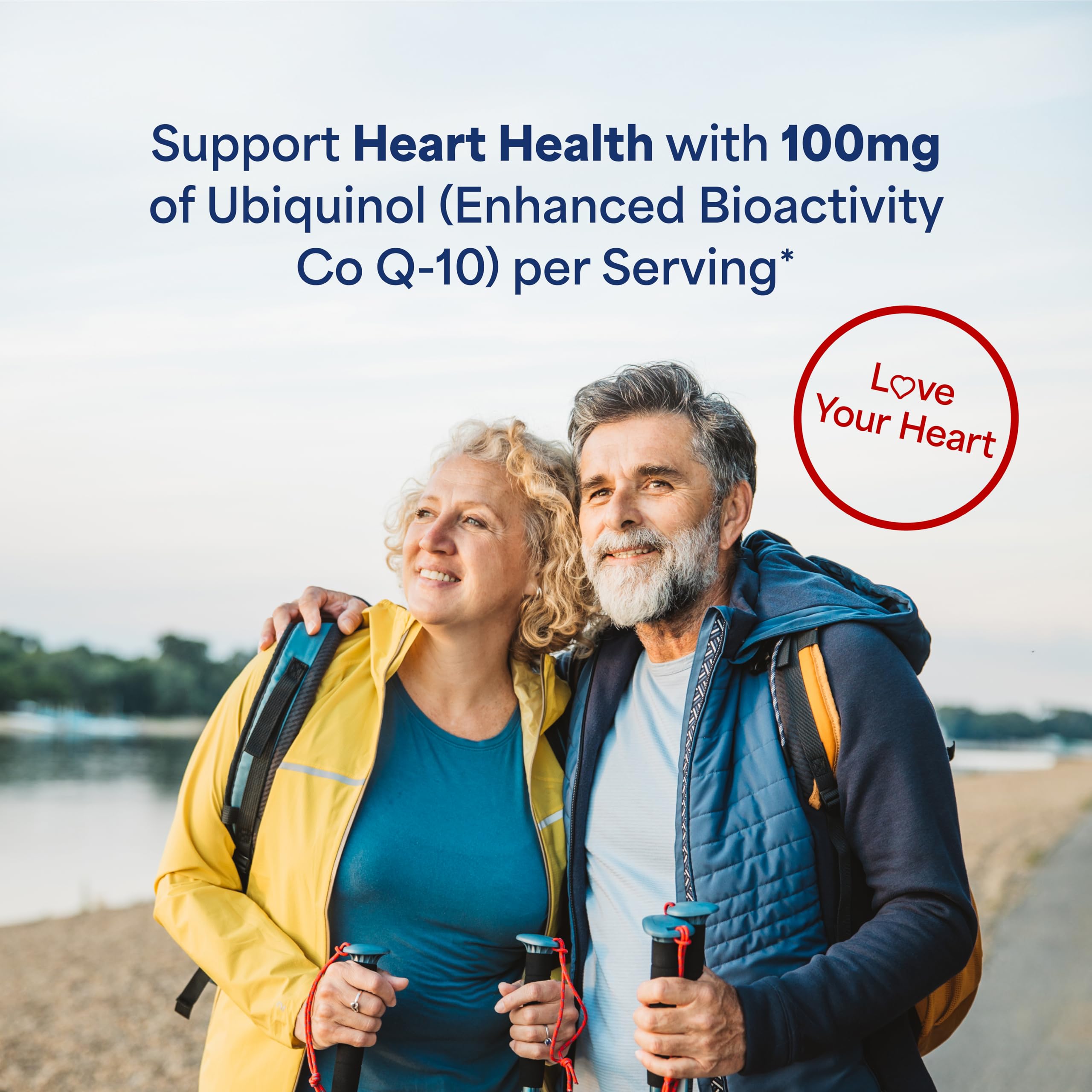 Puritan's Pride ubiquinol CoQ10 santé buccale et gencives