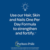 Puritan's Pride – Image d'emballage, 60 gélules pour une utilisation régulière.