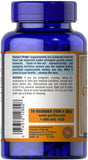 Capsules Puritan's Pride Vitamine C 1500 mg, cynorhodon, pratique pour énergie au quotidien.