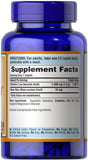 Boîte Puritan's Pride Vitamine C 1500 mg, caplets et cynorhodon, format portable et équilibré.