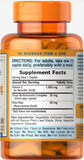 Puritan's Pride vitamine C avec cynorrhodon, soutien quotidien possible.