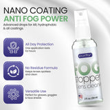 Purity Fog Stopper spray anti-buée pour lunettes, résultats rapides.
