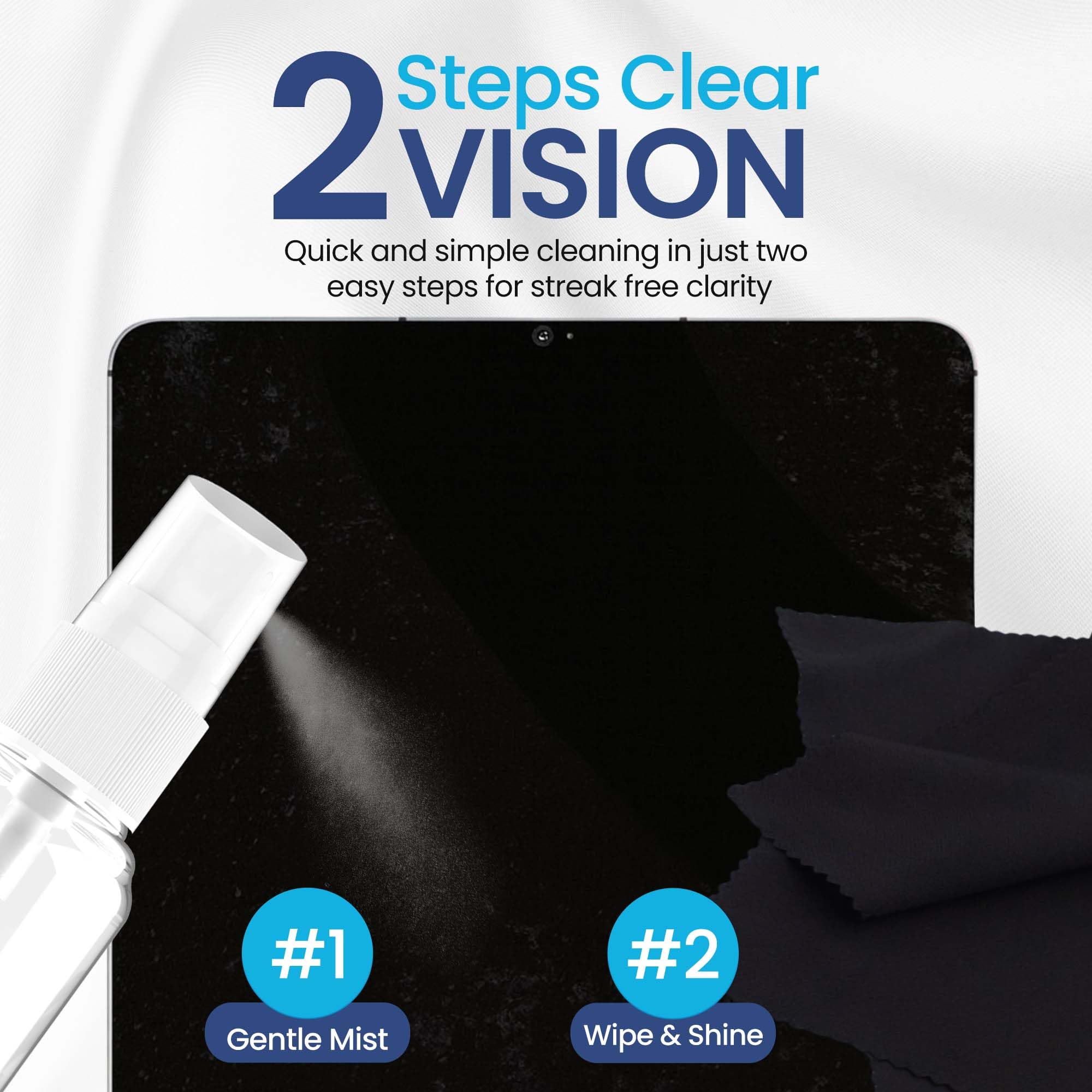 Purity Lens Cleaner – résultats visibles après les premiers passages