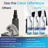 Purity Lens Cleaner – emballage pratique, kit prêt à utiliser