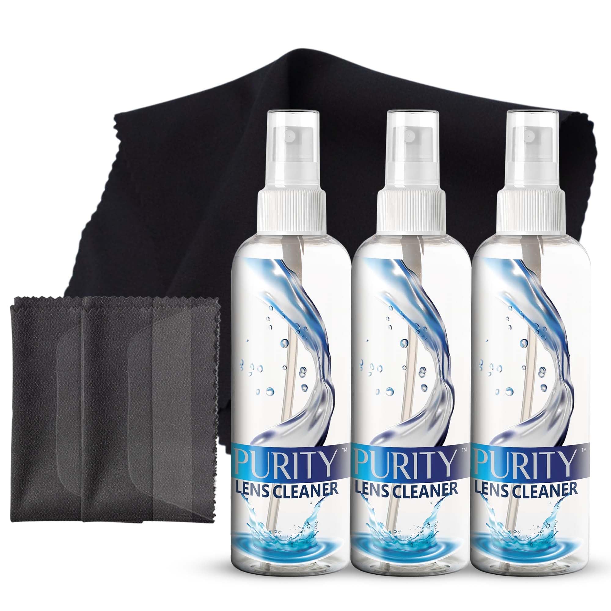 Purity Lens Cleaner – flacon pulvérisateur, nettoyage rapide des lunettes et écrans sans traces