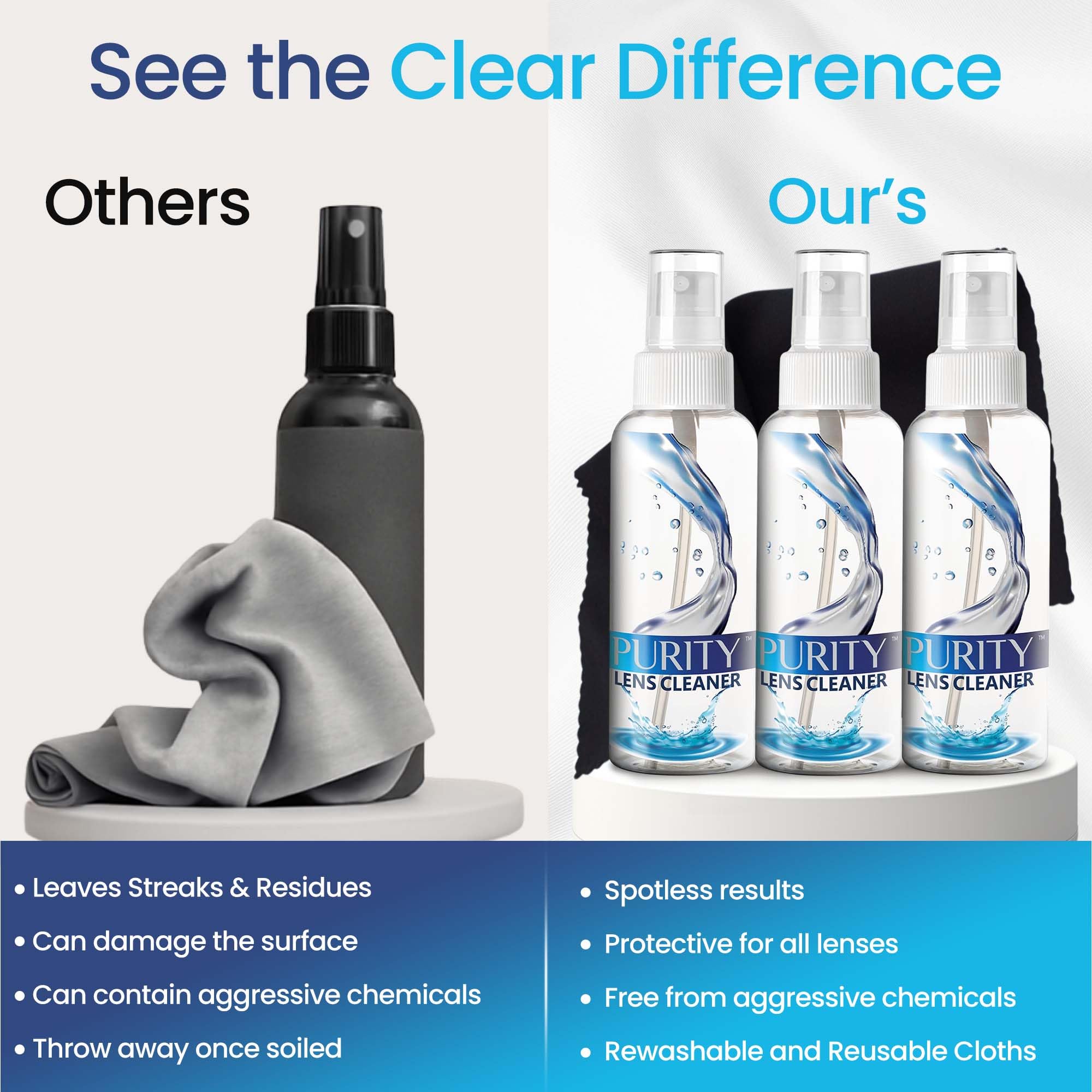 Formule Purity pH neutre et sans silicone pour douceur